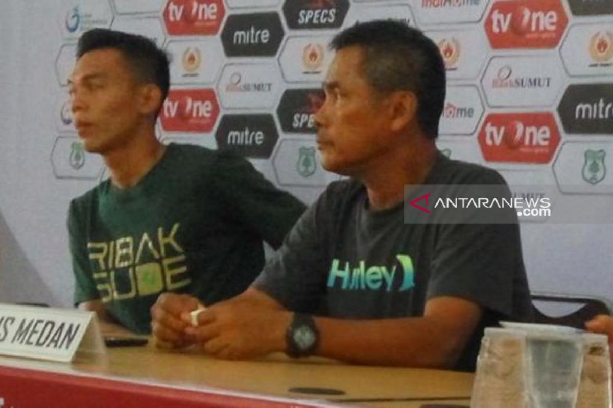 PSMS tanpa tiga pilar hadapi Persita