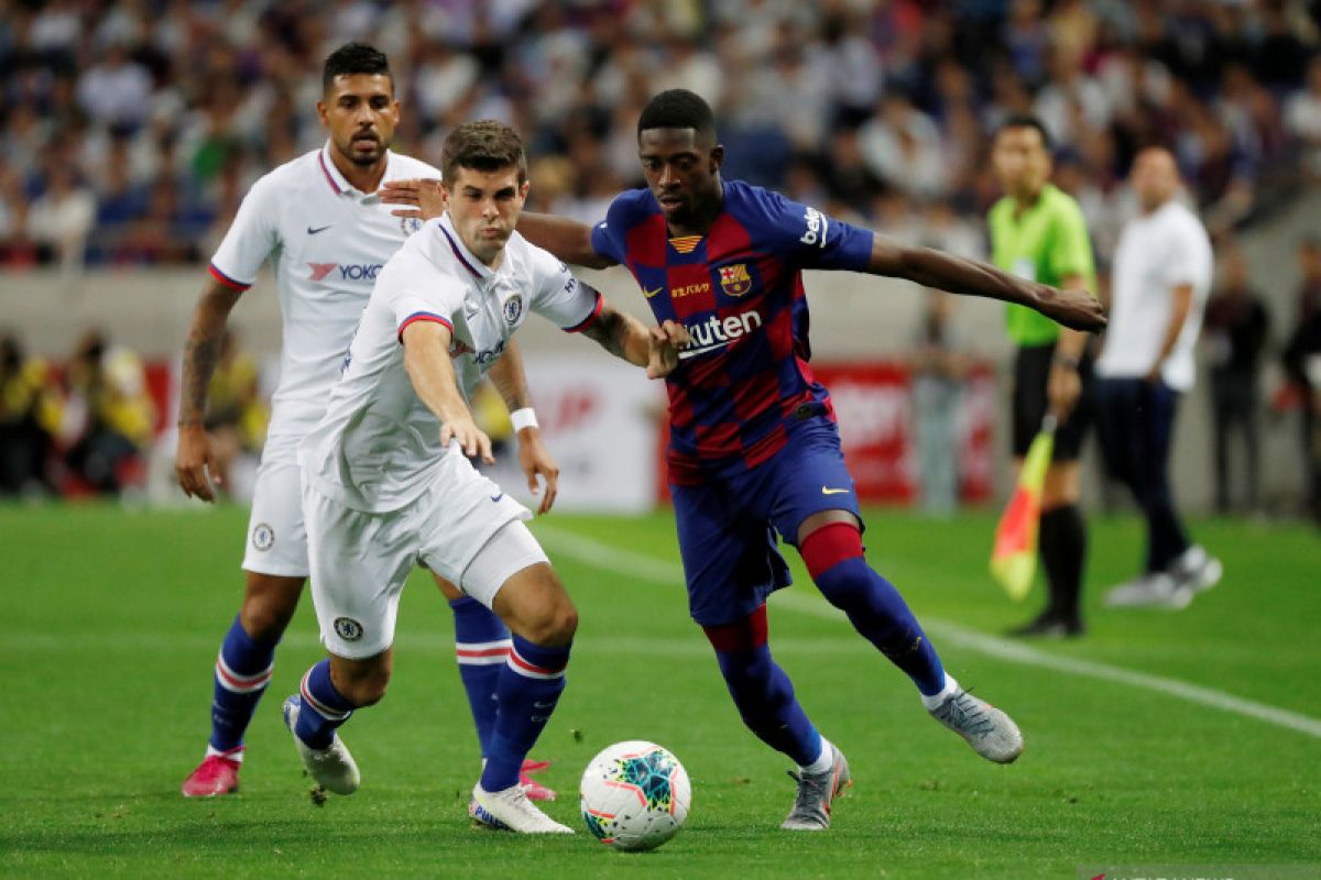 Rakuten Cup, Chelsea kalahkan Barcelona 2-1