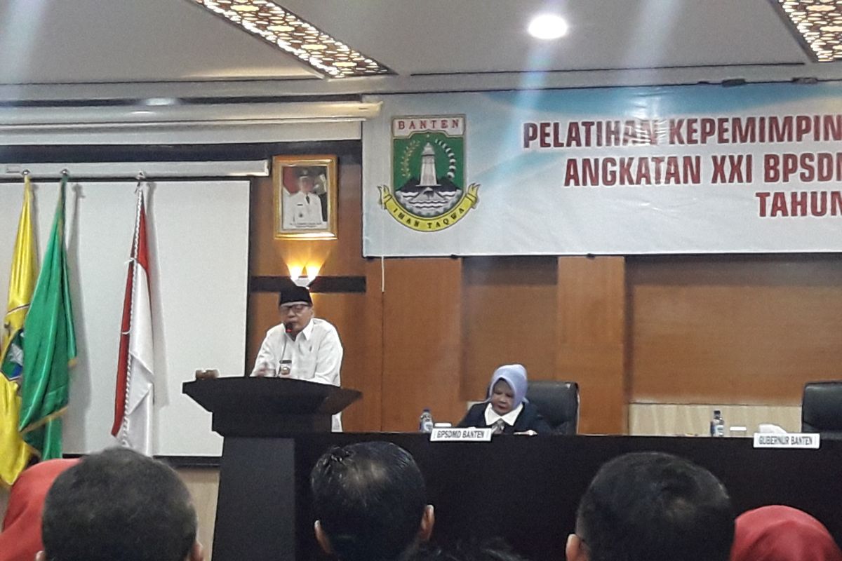 Gubernur Banten promosikan wisata Banten pada peserta diklatpim