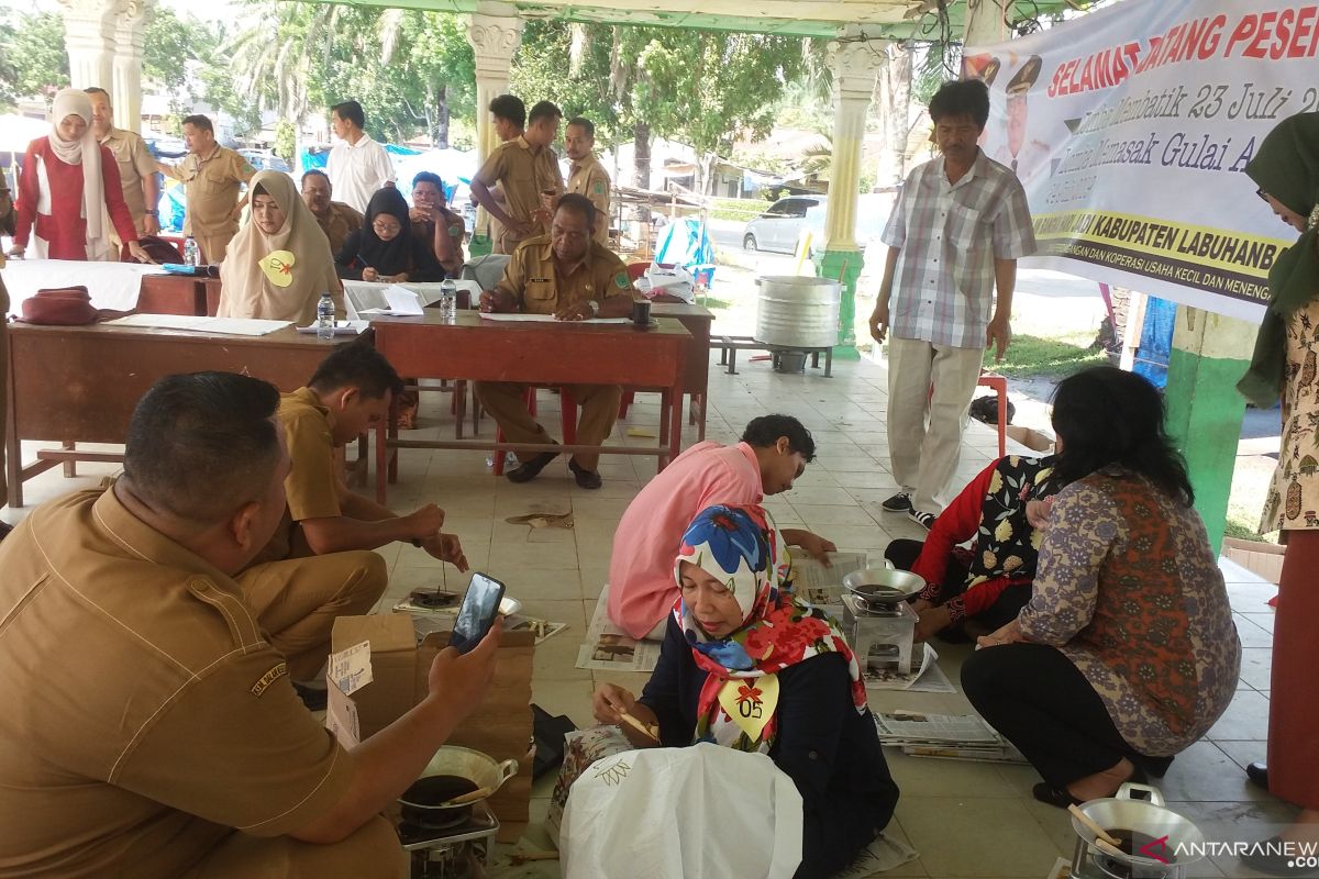 Lomba membatik warnai Expo Labura