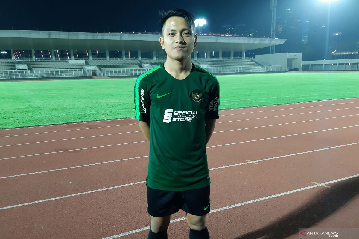 Natanael Siringoringo  rasakan manfaat futsal di TC timnas U-23