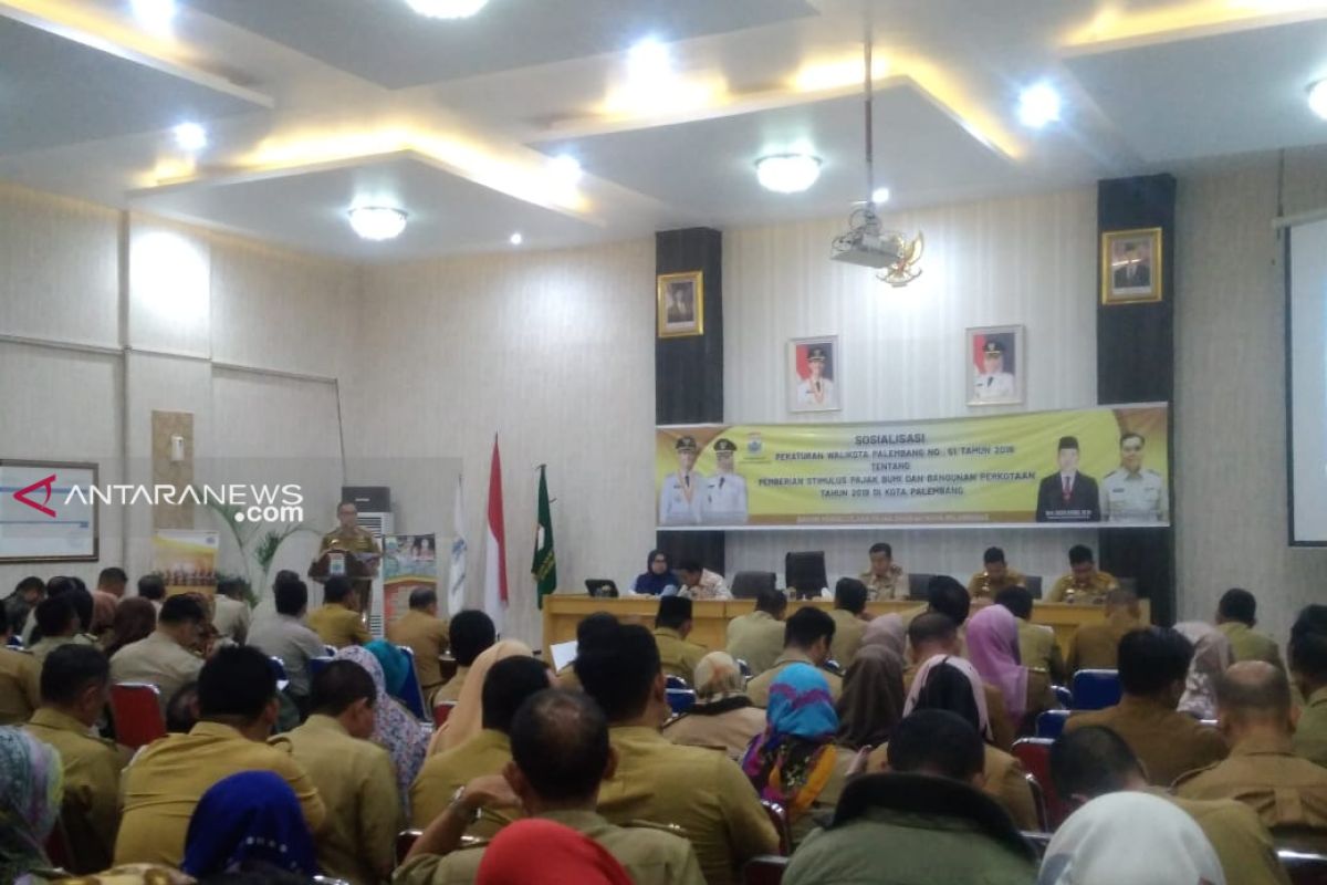 Pemkot Palembang terbitkan perwako stimulus pajak bumi bangunan