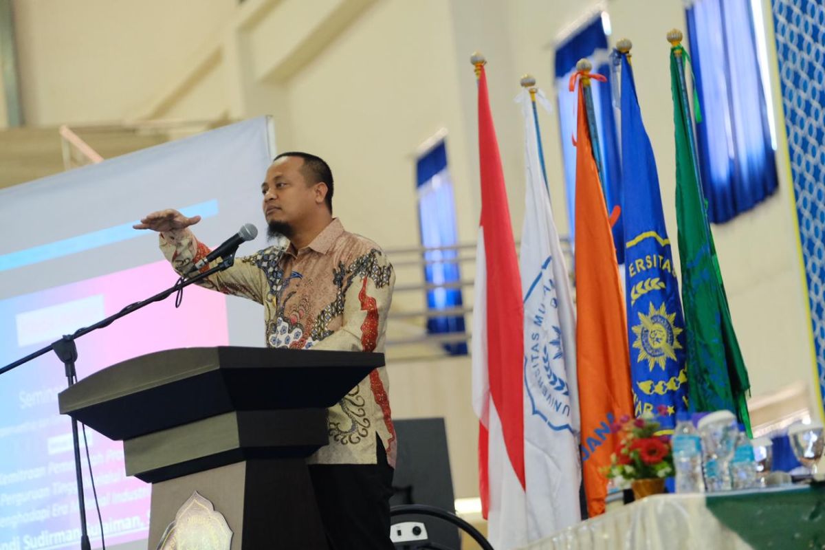 Wagub Sulsel berikan kuliah umum  di Unismuh Makassar