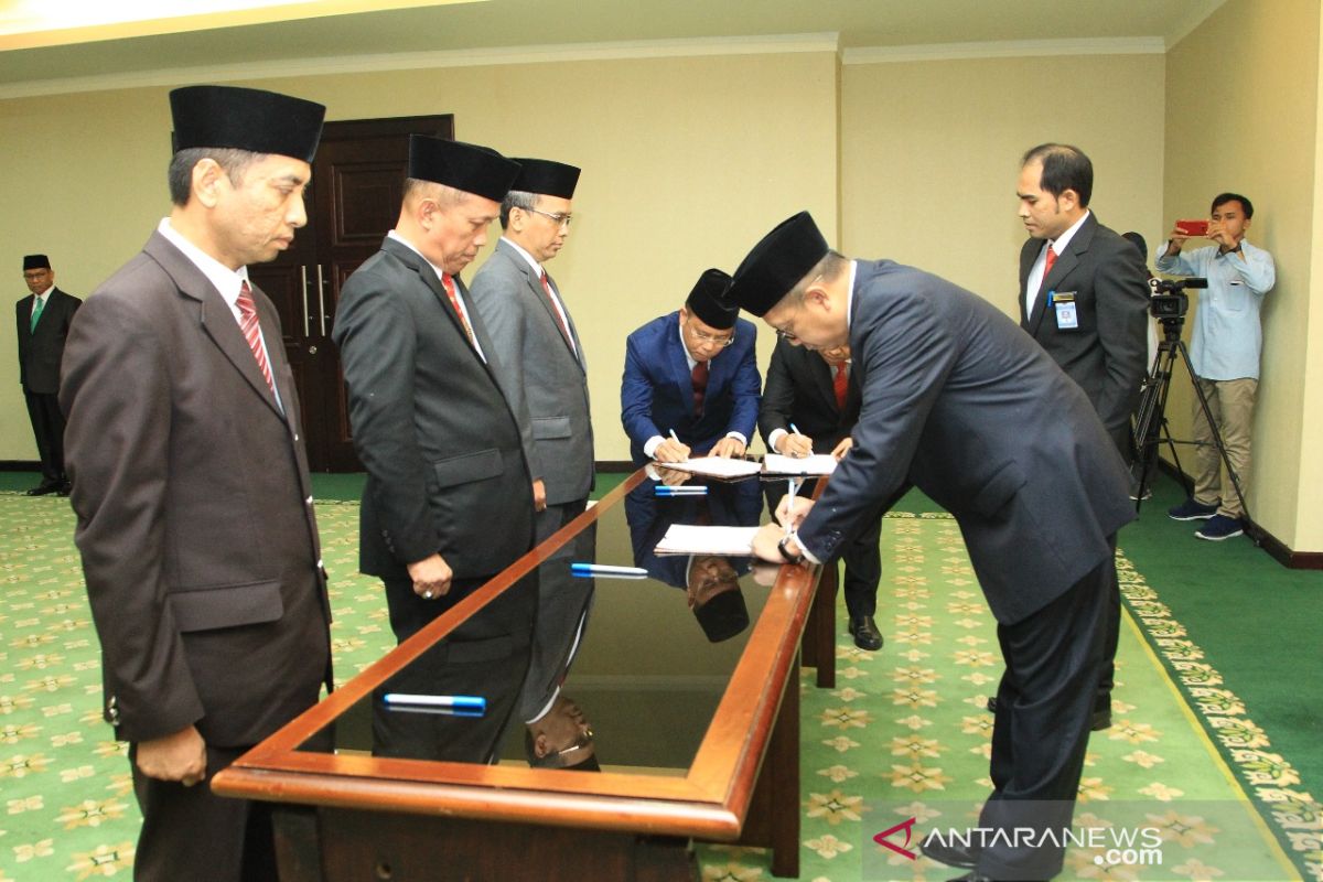 Menteri Agama lantik tiga Rektor UIN secara bersamaan