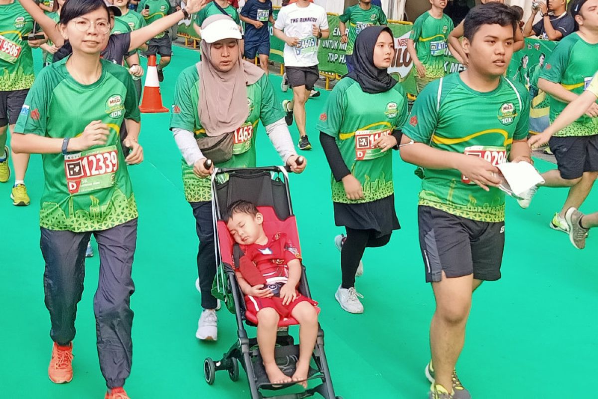 Demam lari di tengah keterbatasan ibu kota Jakarta