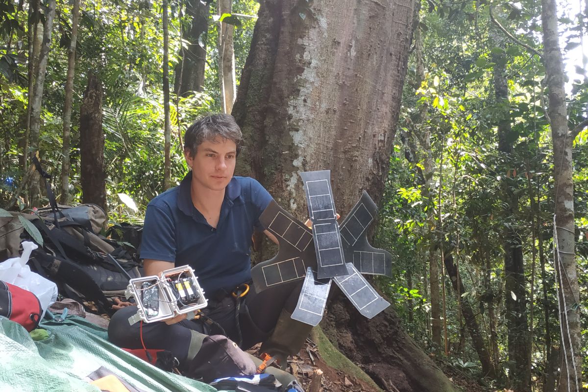 Rainforest Connection pasang 12 Guardian selamatkan hutan Sumbar