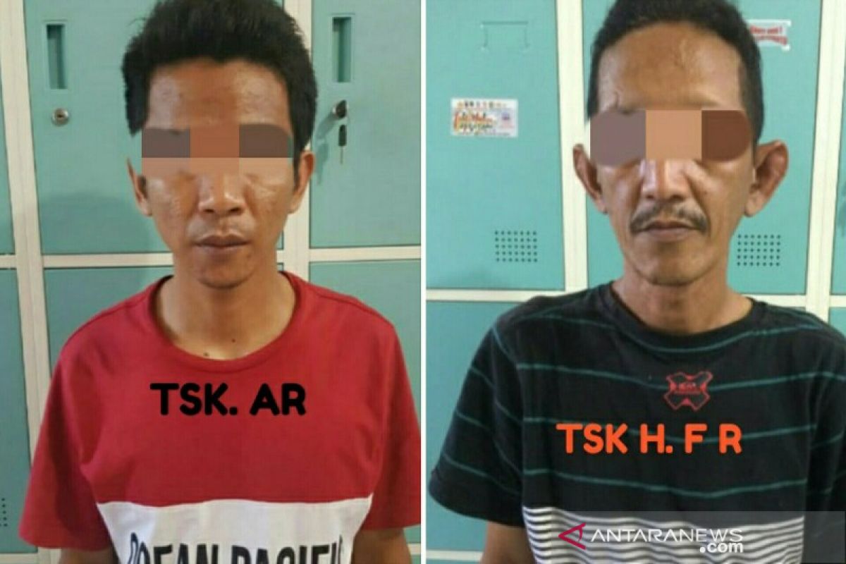 Polisi bekuk terduga pengedar sabu bersenjata