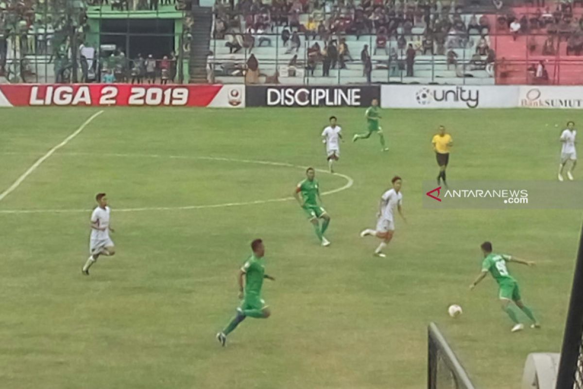 PSMS Medan menang tipis 1-0 atas Persita Tangerang