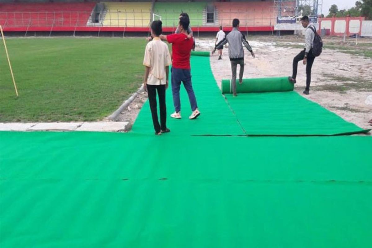 Kalteng Putra selesaikan fasilitas  stadion Tuah Pahoe