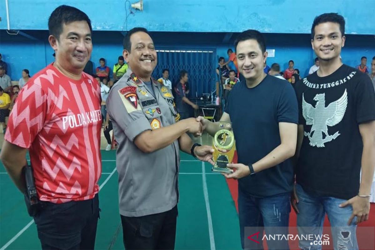 Sebanyak 146 pebulu tangkis bersaing di turnamen kapolda cup open 2019