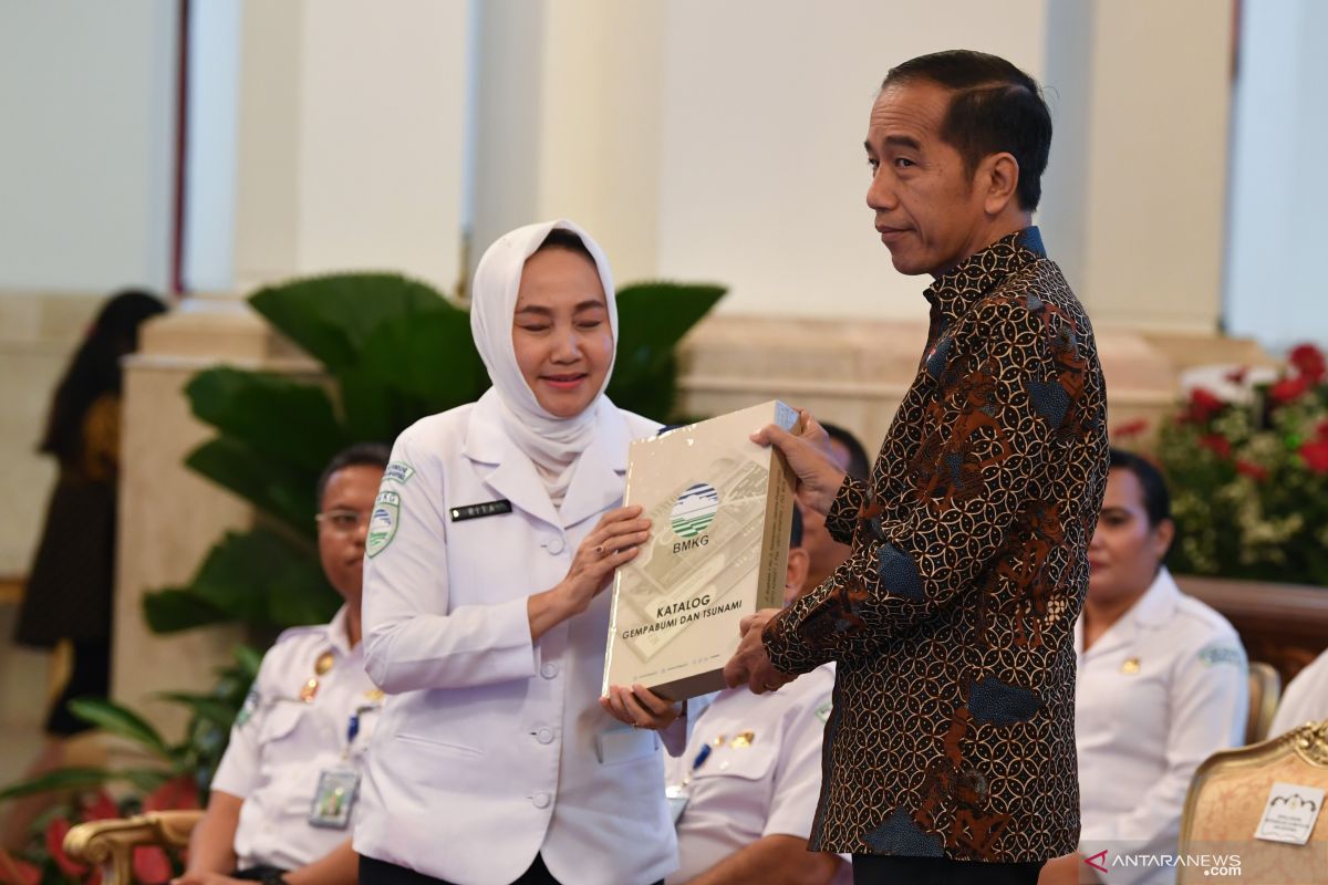 Jokowi urges BMKG to increase disaster mitigation, management capacity