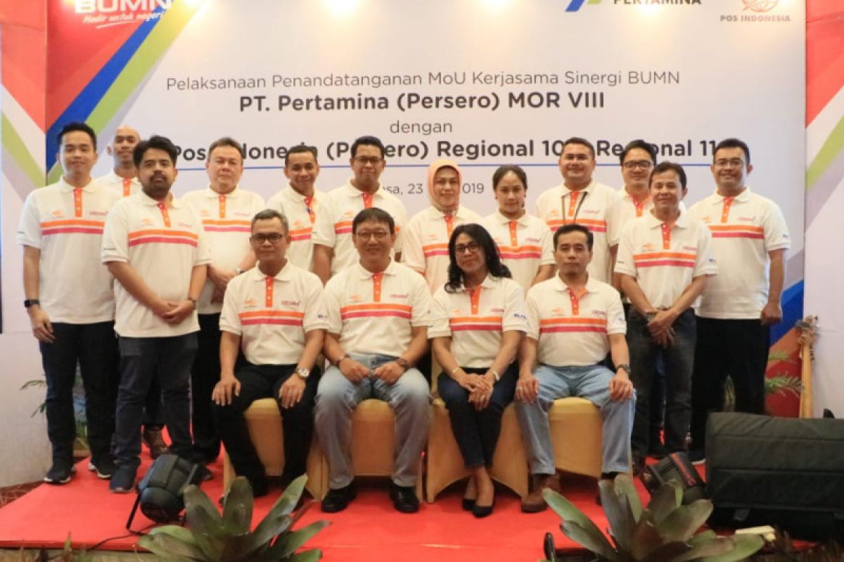 Pertamina dan Pos Indonesia kerja sama kemitraan untuk wilayah timur Indonesia