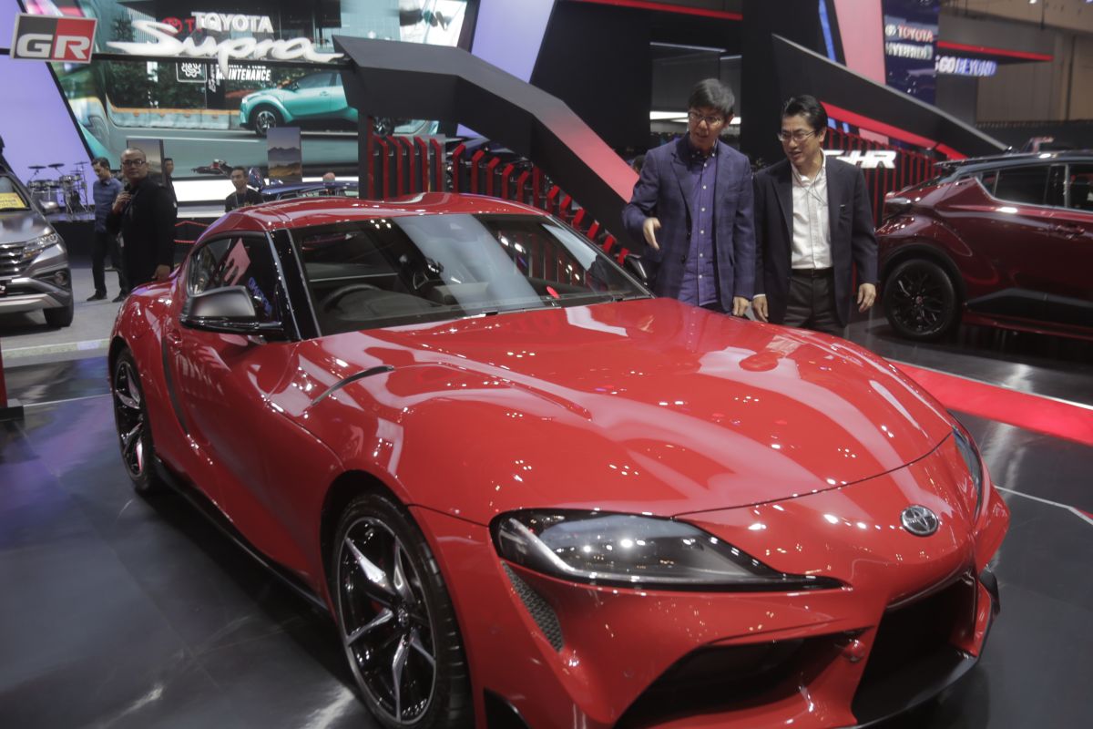 Toyota kenalkan sportscar Toyota GR Supra di GIIAS 2019