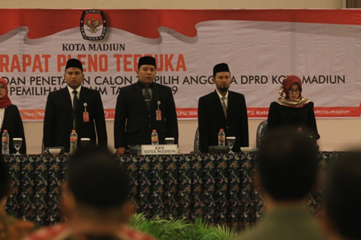 KPU Kabupaten Magetan tetapkan 45 caleg terpilih Pemilu 2019