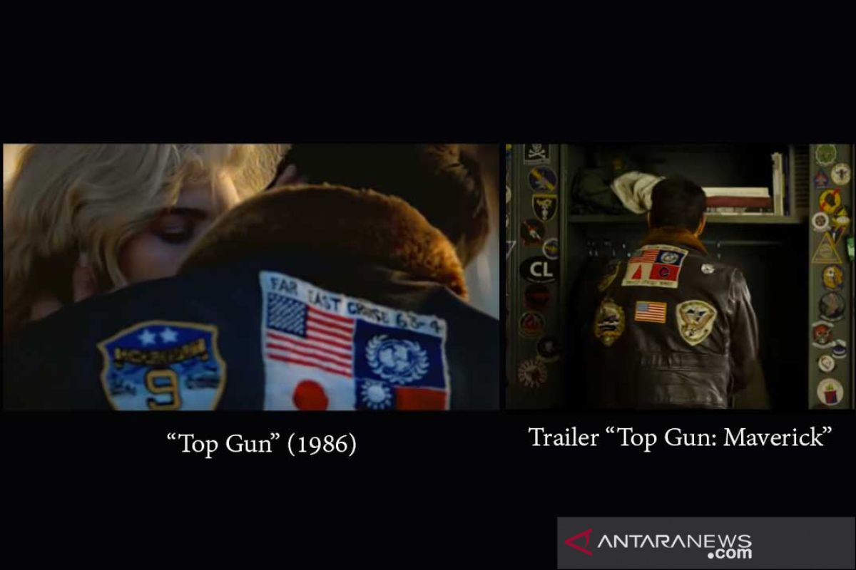 Tidak ada bendera Jepang Taiwan di jaket "Top Gun: Maverick"