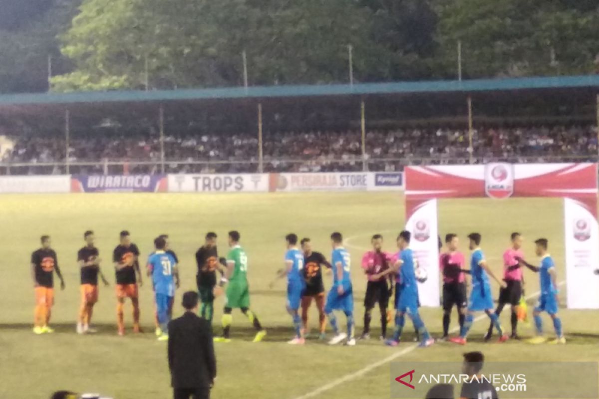 Persiraja unggul satu gol lawan Blitar United