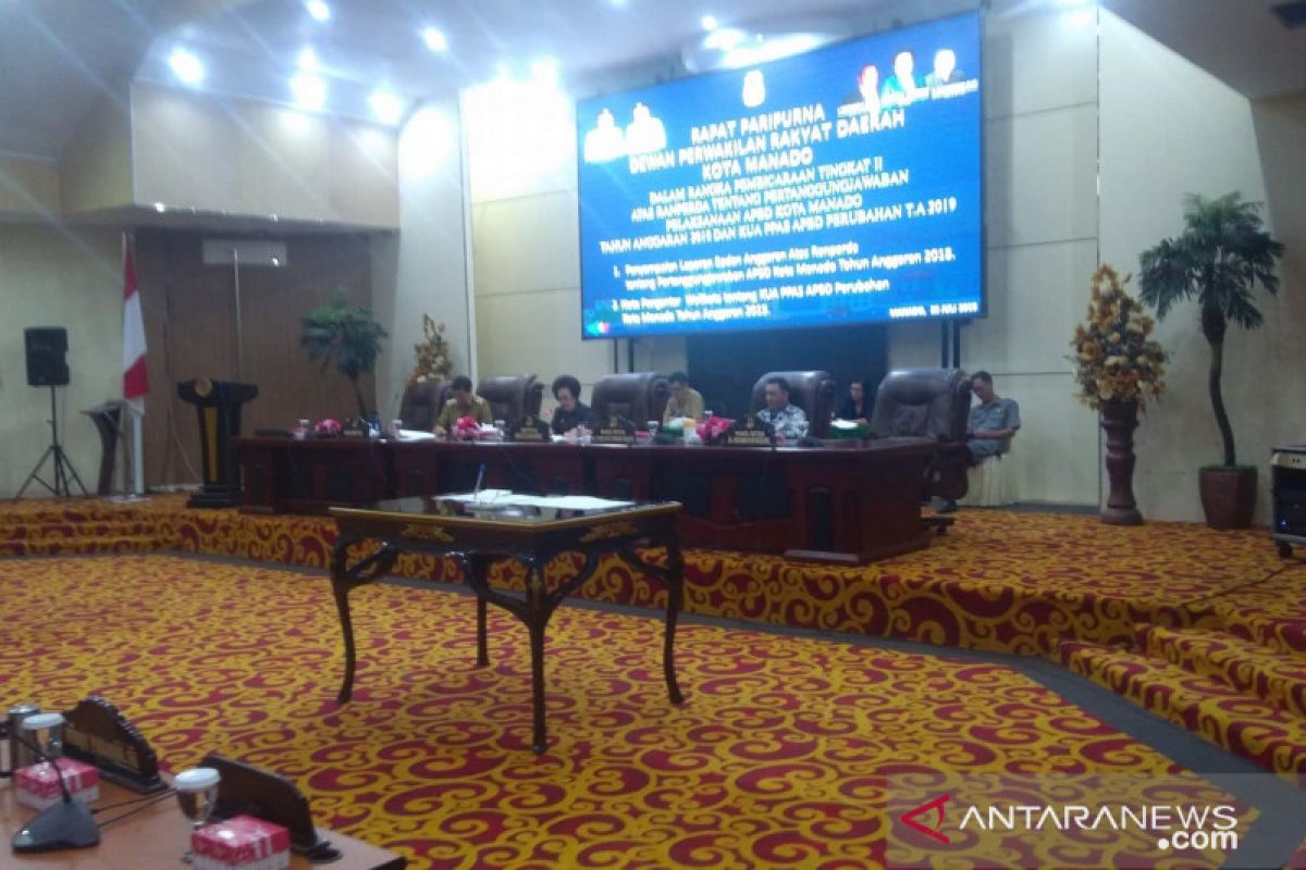 Badan anggaran DPRD Manado berikan rekomendasi terhadap pelaksanaan APBD 2018