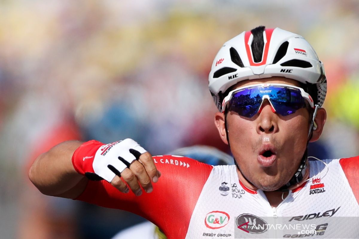 Pebalap Australia Caleb Ewan menangi etape ke-16 Tour de France