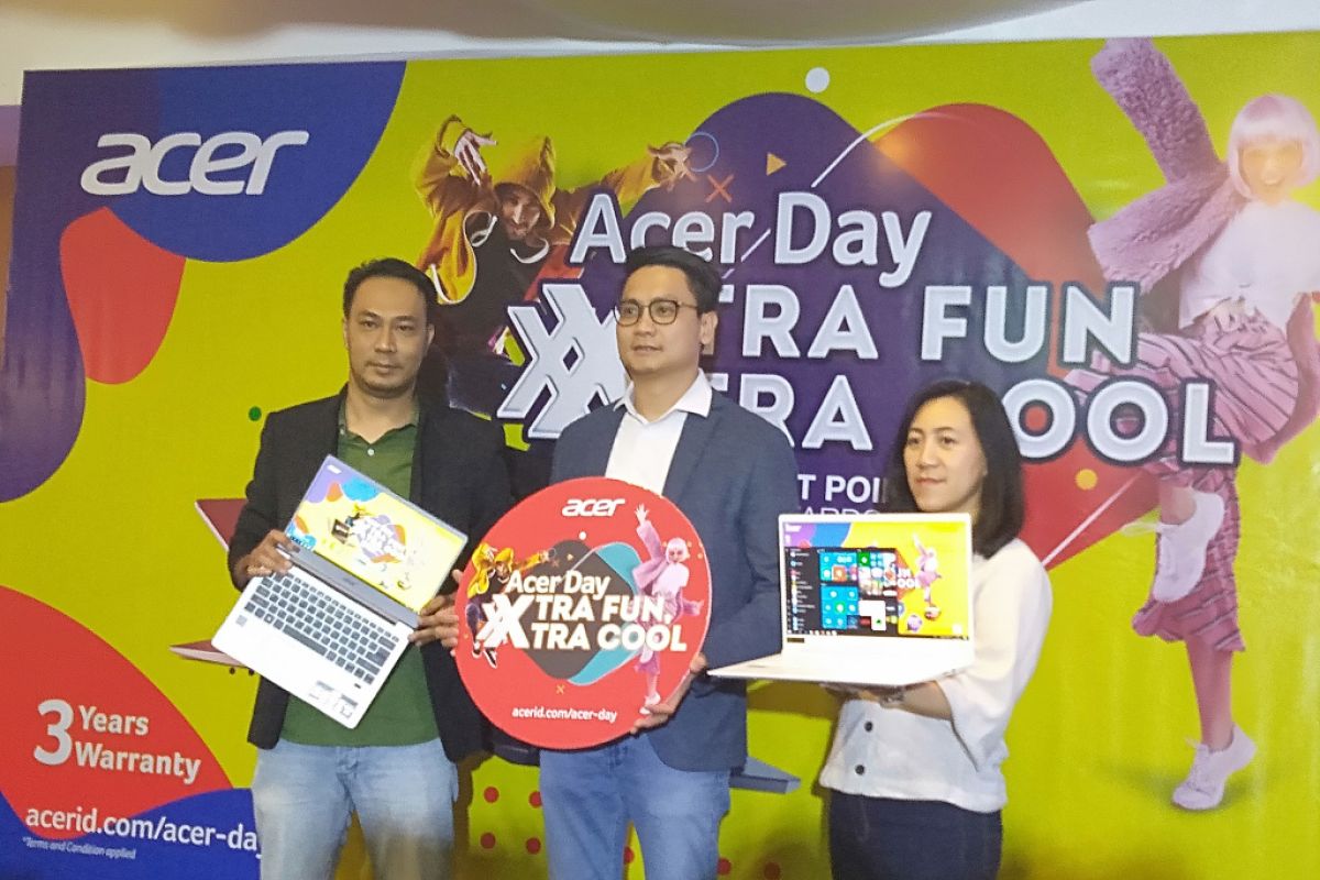 Acer perkenalkan laptop teringan di dunia bagi pasar Banjarmasin