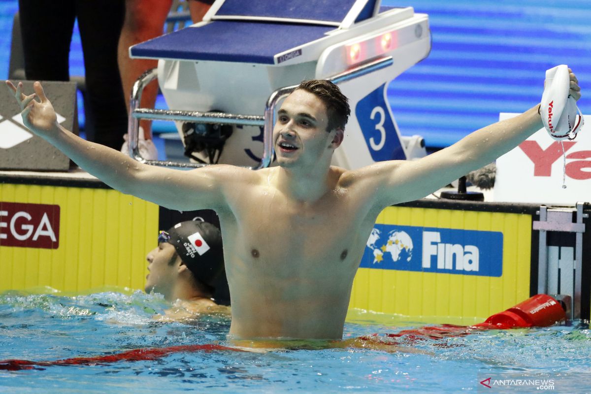 Sun Yang kalah, Milak pecahkan rekor Phelps