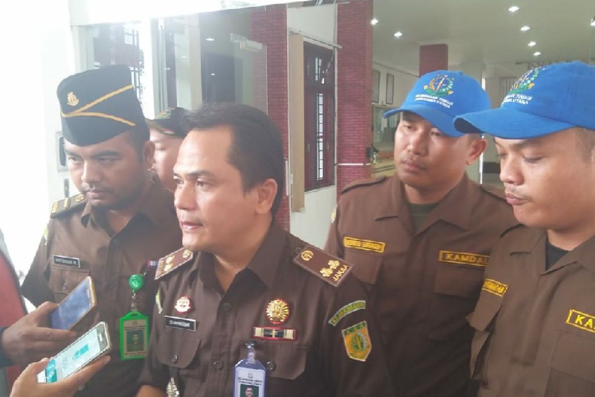 Kejati Sumut tahan tersangka korupsi TSS-TRB Madina