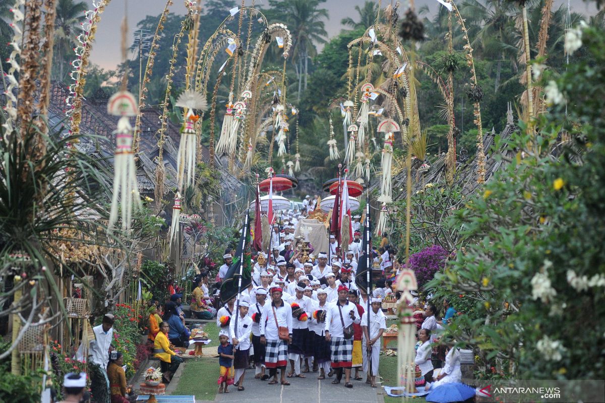 Pelajar Nusantara belajar kebudayaan di Desa Penglipuran-Bali