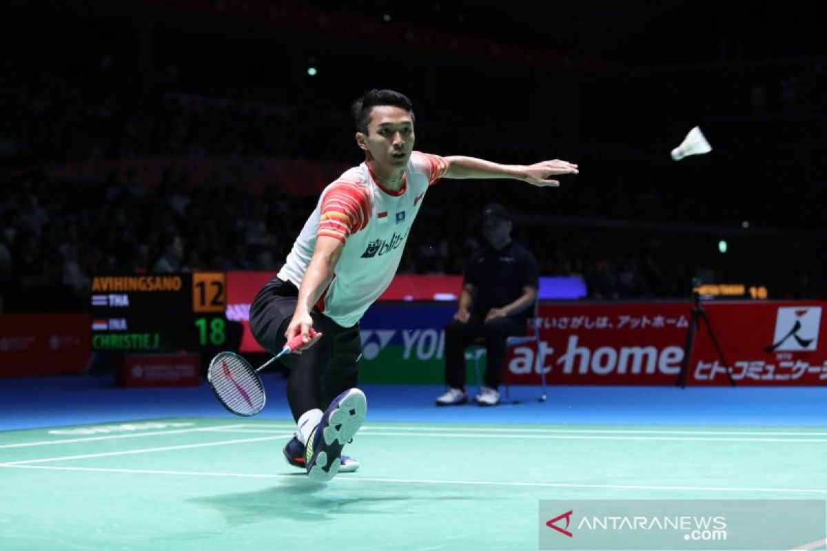 Tiga tunggal putra Indonesia melaju ke perempat final Japan Open 2019