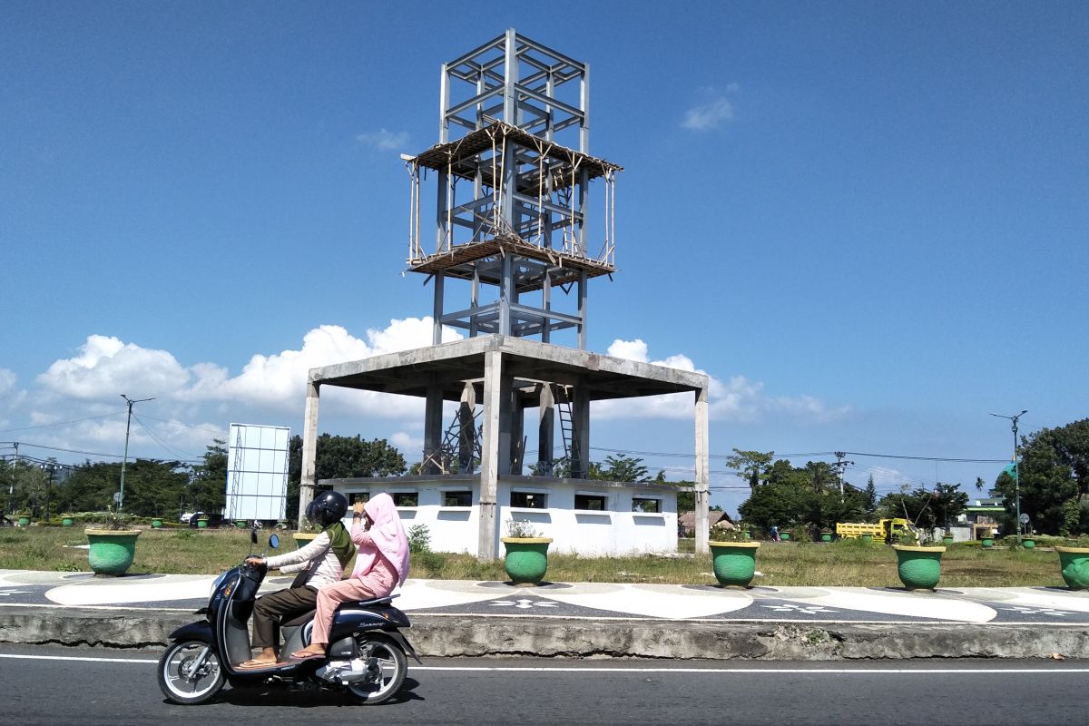 Lahan "underpass" tugu Mataram Metro dibebaskan