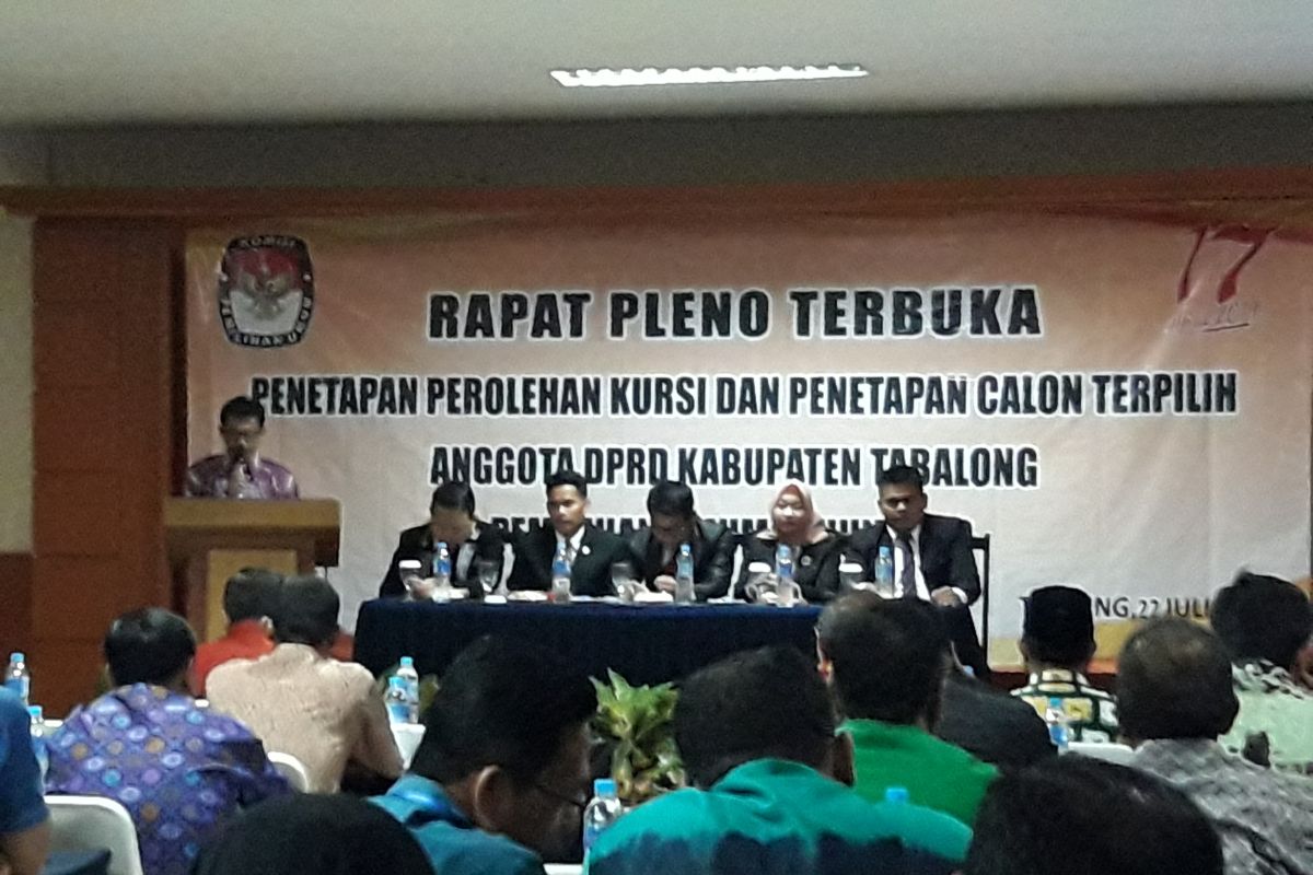 Rapat pleno KPU diwarnai aksi protes