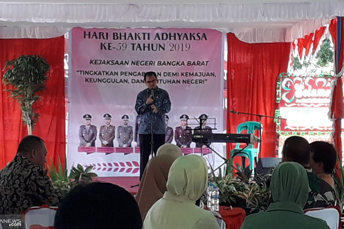 Penerapan TP4D di Bangka Barat jadi percontohan di Bangka Belitung