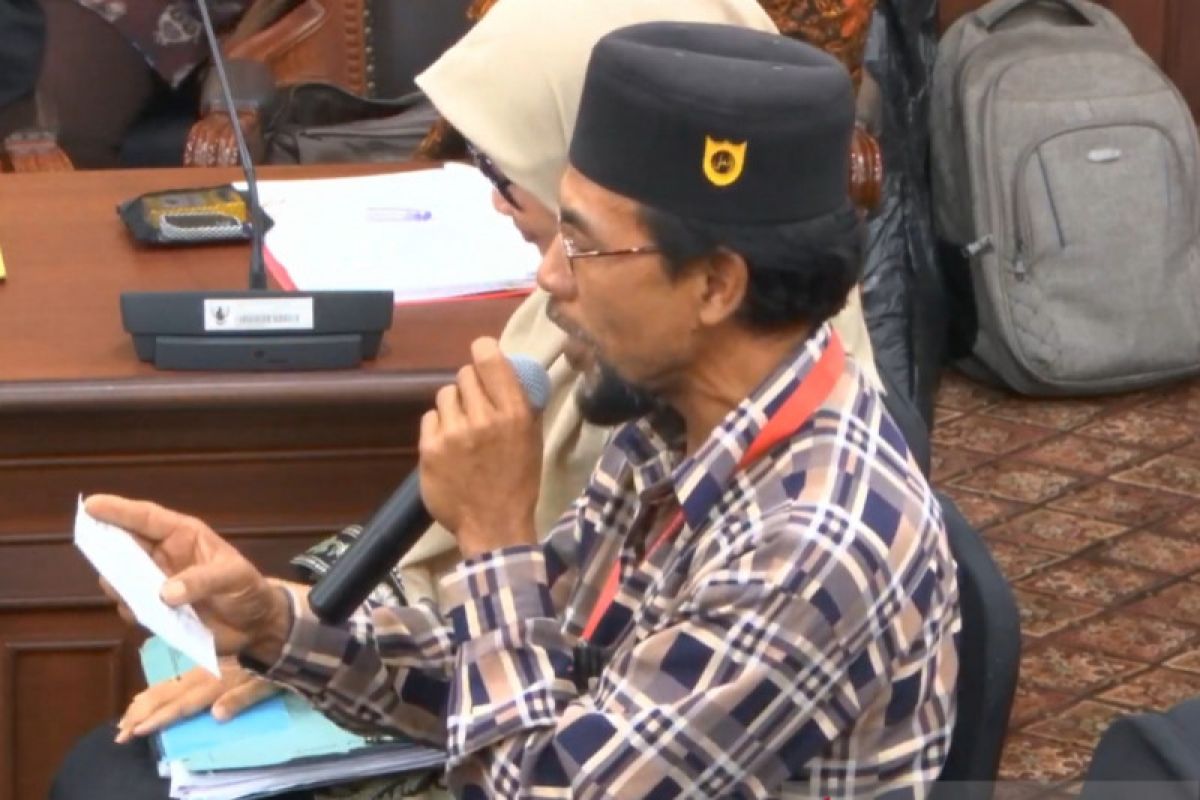 Sidang Pileg, saksi KPU ucapkan terima kasih kepada MK