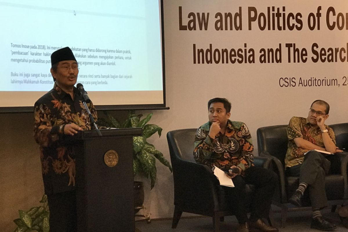 Jimly sebut lembaga eksekutif, legislatif, yudikatif diperkuat