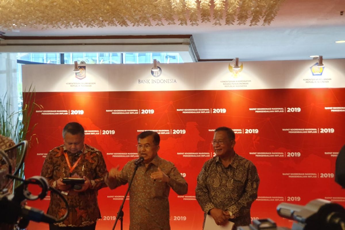 Wapres JK ingatkan daerah jaga inflasi