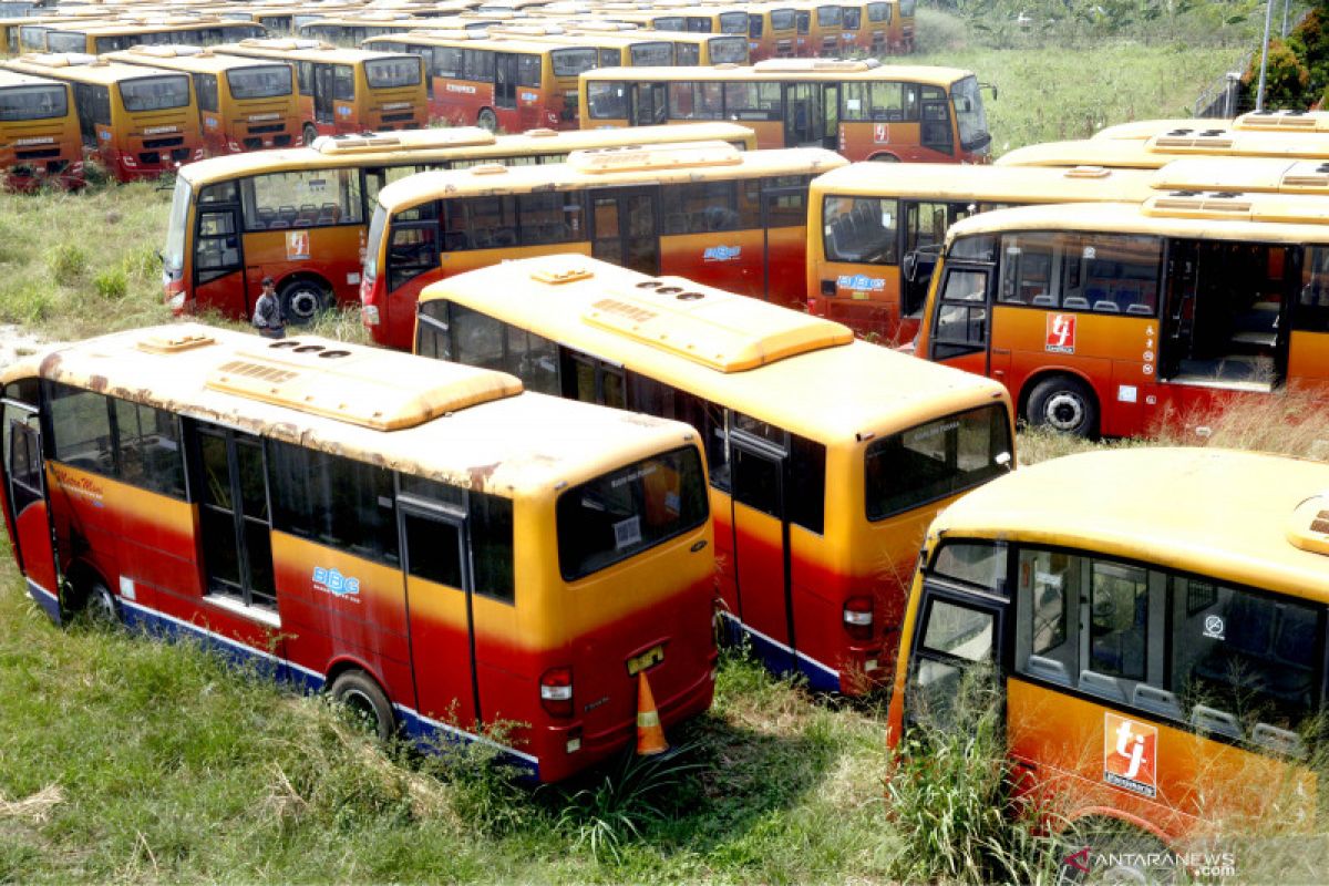 Transjakarta pastikan bus mangkrak di Ciputat-Bogor bukan miliknya