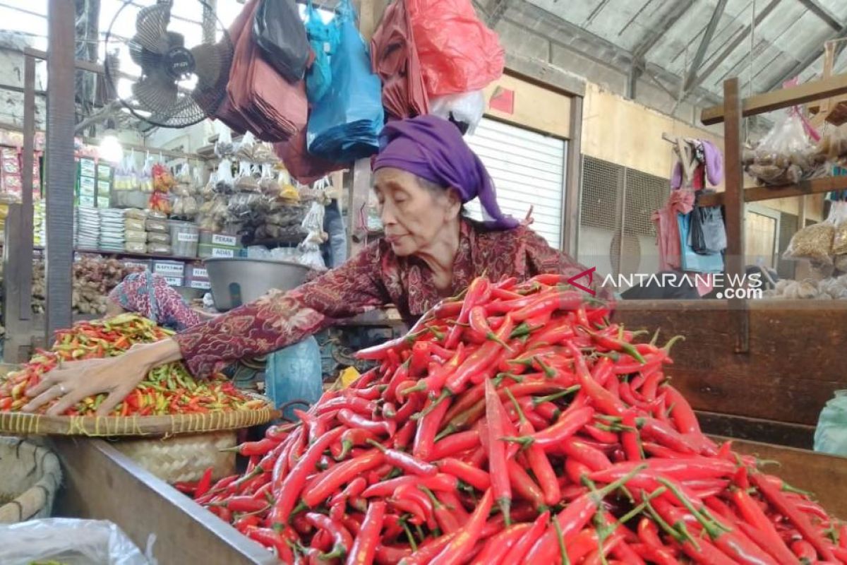 Harga cabai di Surabaya dan Sidoarjo masih tinggi