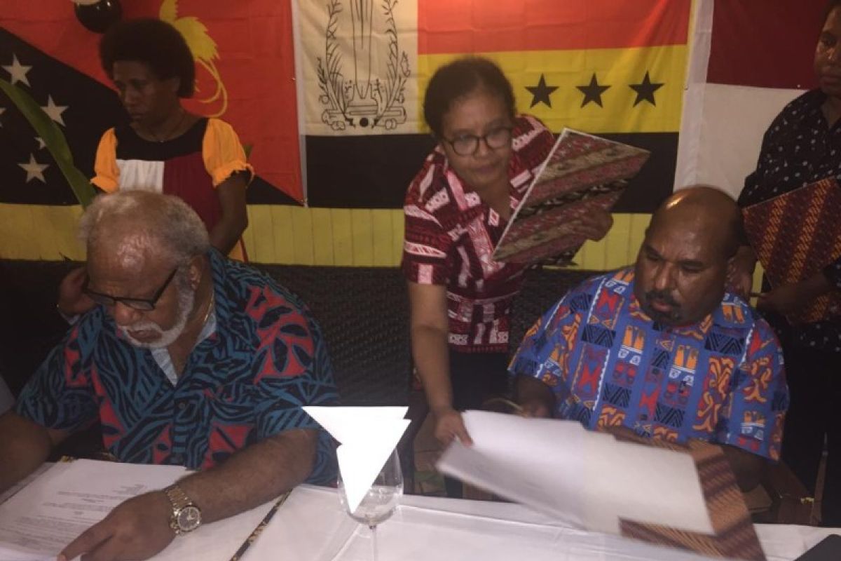 Papua--Madang PNG tandatangani nota kesepahaman provinsi kembar