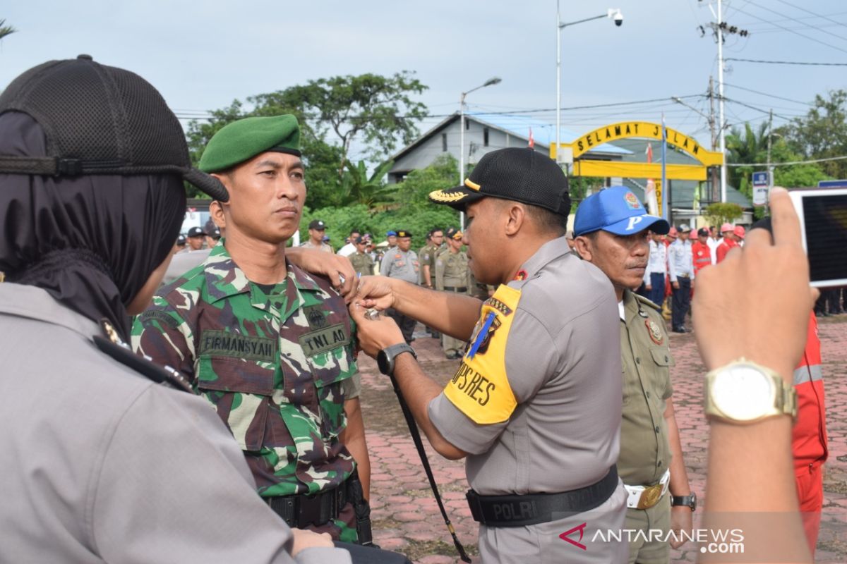Polres Sambas gelar pasukan Operasi Bina Karuna Kapuas 2019