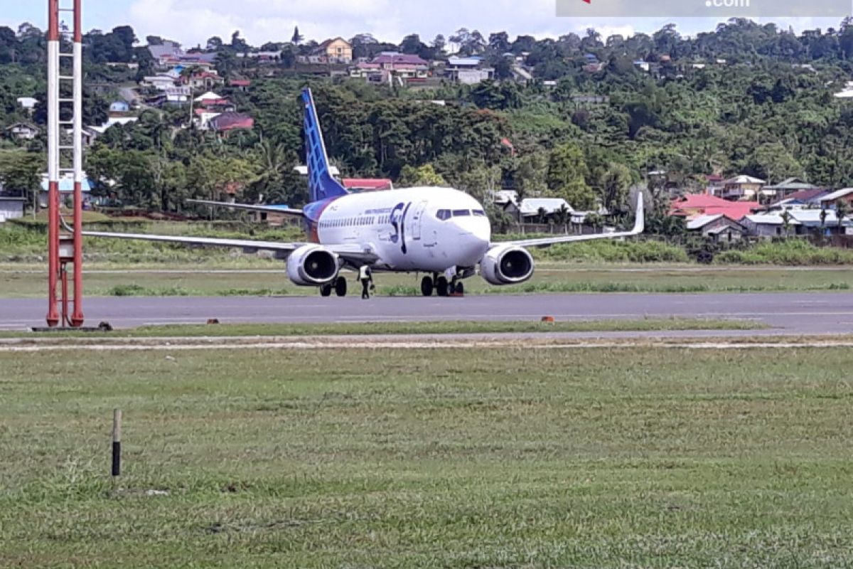 Pesawat Sriwijaya Air kembali bermasalah di Manokwari