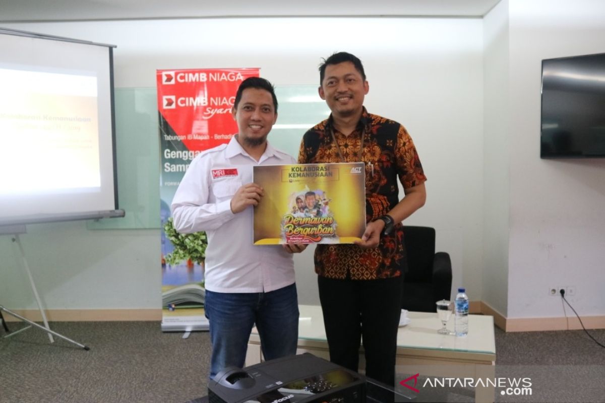 ACT gandeng cimb niaga syariah dalam program global qurban