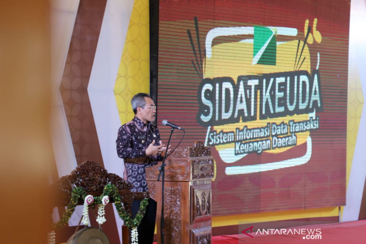 Bantul luncurkan aplikasi Sistem Informasi Data Transaksi Keuangan Daerah