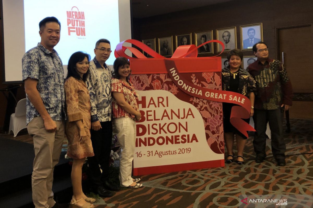 Hari Belanja Diskon Indonesia Agustus beri diskon hingga 74 persen