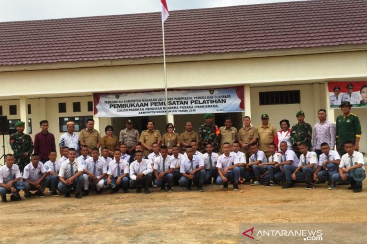 50 pelajar Mahulu jalani pemusatan pelatihan Paskibra