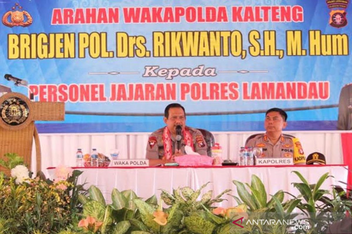 Cegah peredaran narkoba, Wakapolda Kalteng berkunjung ke Lamandau