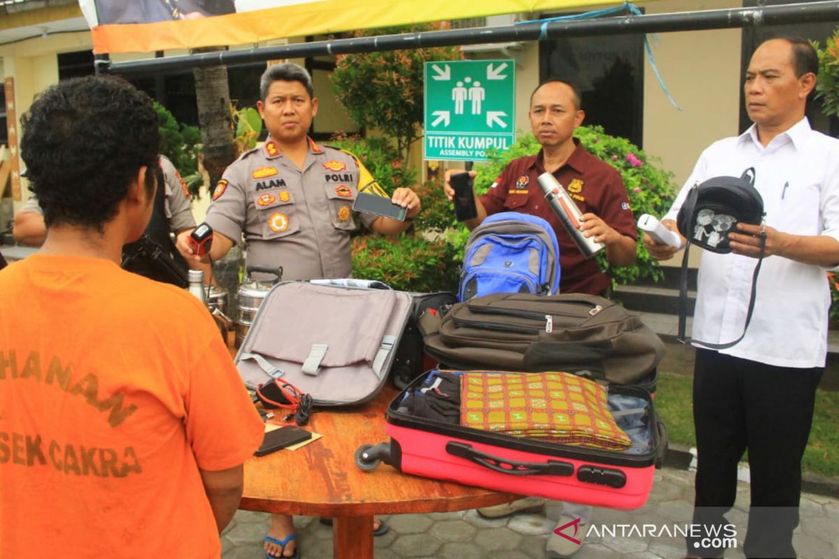 Polisi ungkap kasus pencurian di tempat  ibadah