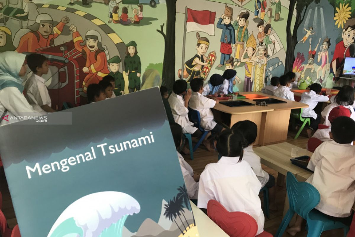 Bahan ajar kesiapsiagaan bencana tsunami diuji coba di PAUD