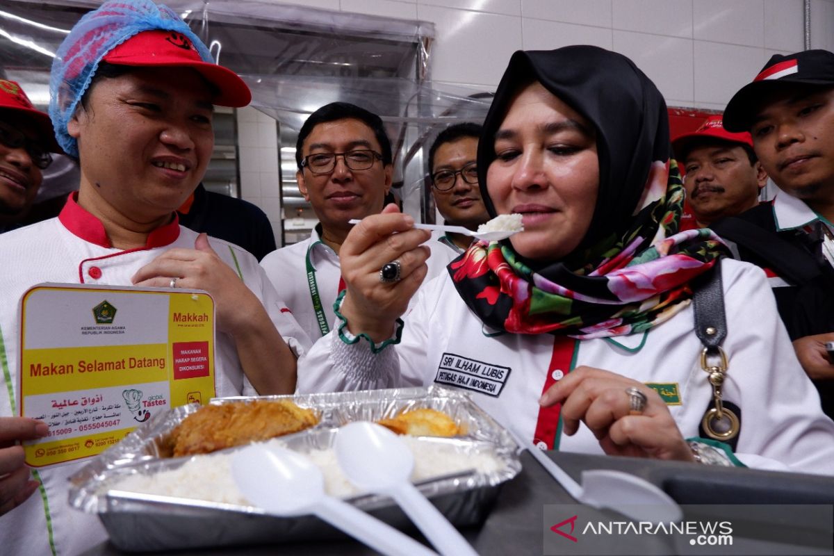 Kemenag tinjau dapur katering untuk jamaah di Mekkah