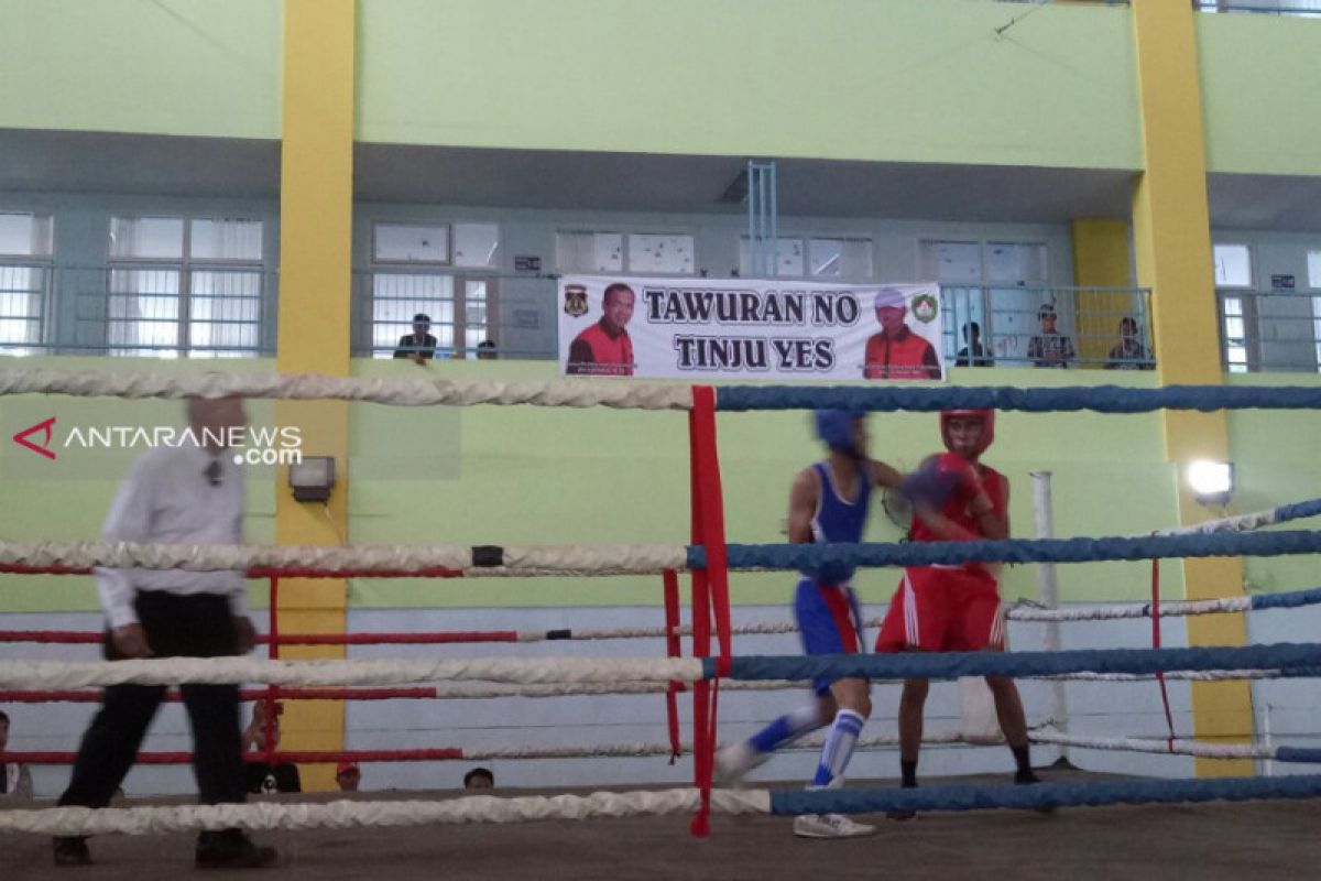 Pertina Palembang cari bibit atlet lewat kejuaraan tinju pelajar