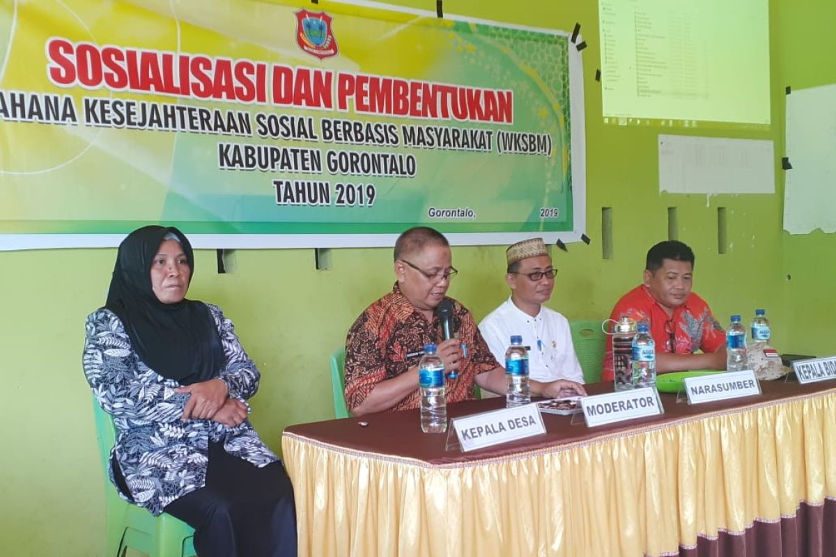 Pemkab Gorontalo bentuk Wahana Kesejahteraan Sosial setiap desa