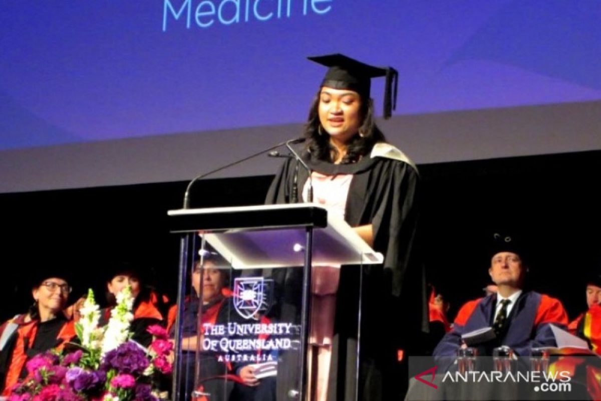 Mahasiswa UI wakili wisudawan di University of Queensland