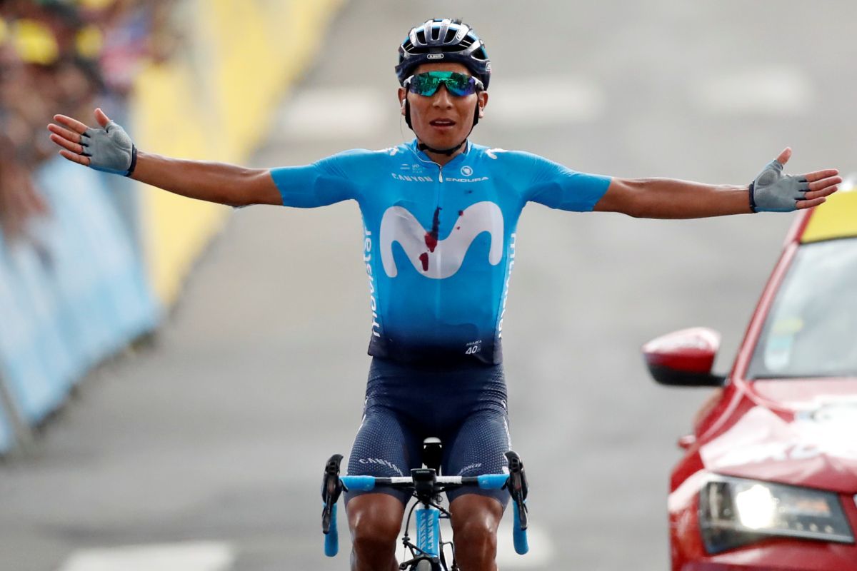 Quintana juarai etape 18, Bernal bayangi jersey kuning Alaphilippe